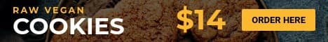 Raw Vegan Cookies Main Banner