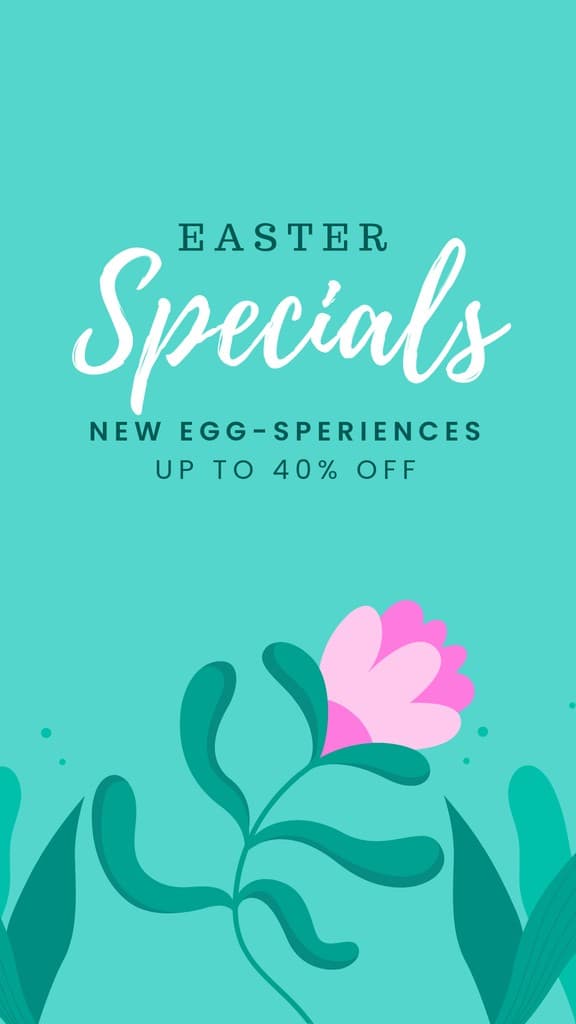 Easter Specials New Egg-sperience Story