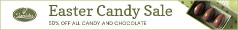 Green Easter Candy Sale Main Banner