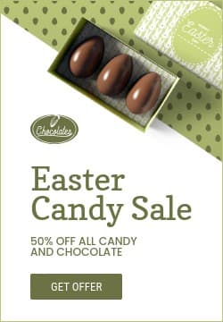 Green Easter Candy Sale Triple Widescreen