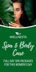 Women's Day Spa and Body Care Vertical Banner