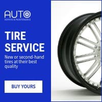Best Quality Car Tire Service Animated Small Square