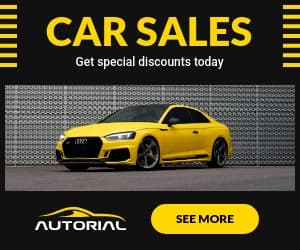 Special Car Sale Discounts Animated