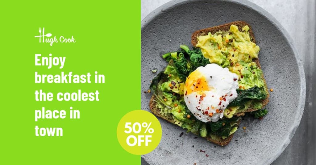 Cool Healthy Breakfast Promo Facebook Sponsored Message