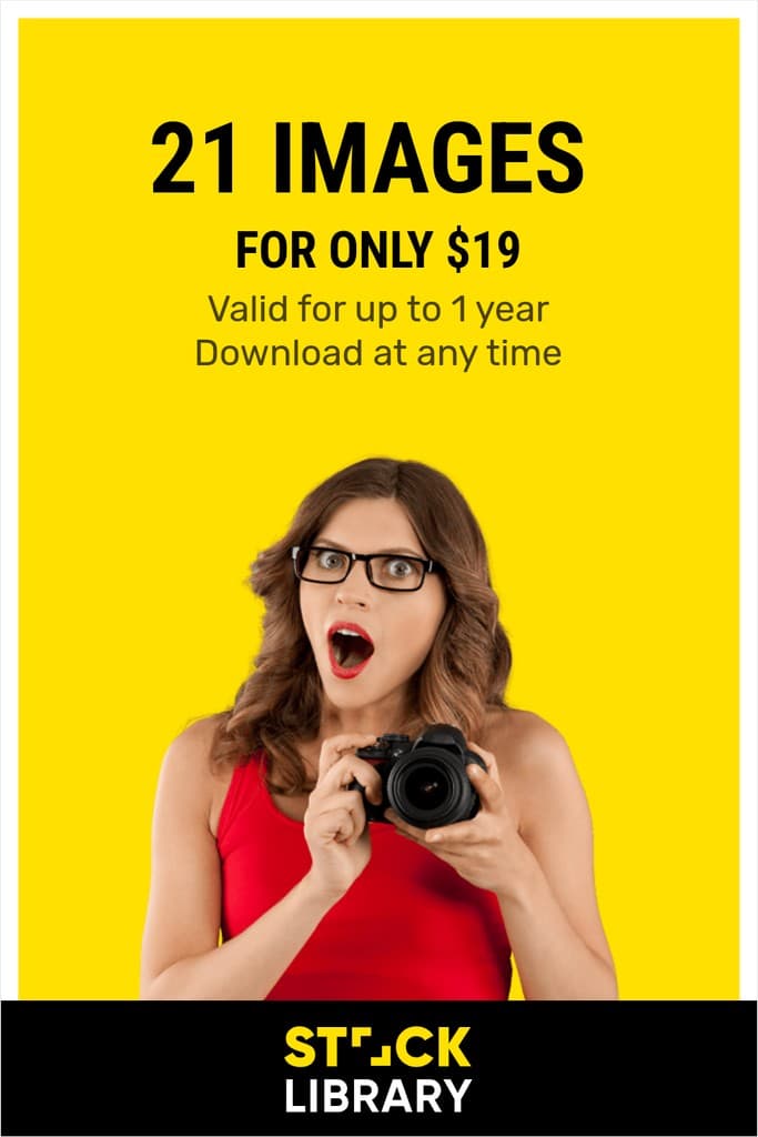 Yellow Image Stock Library Pinterest Pin Tall