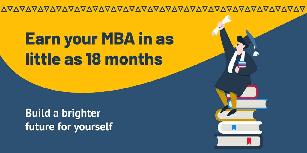 Earn your MBA Degree X Image Post
