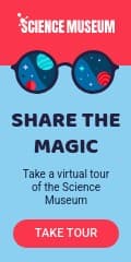 Magic Science Museum for Kids Vertical Banner