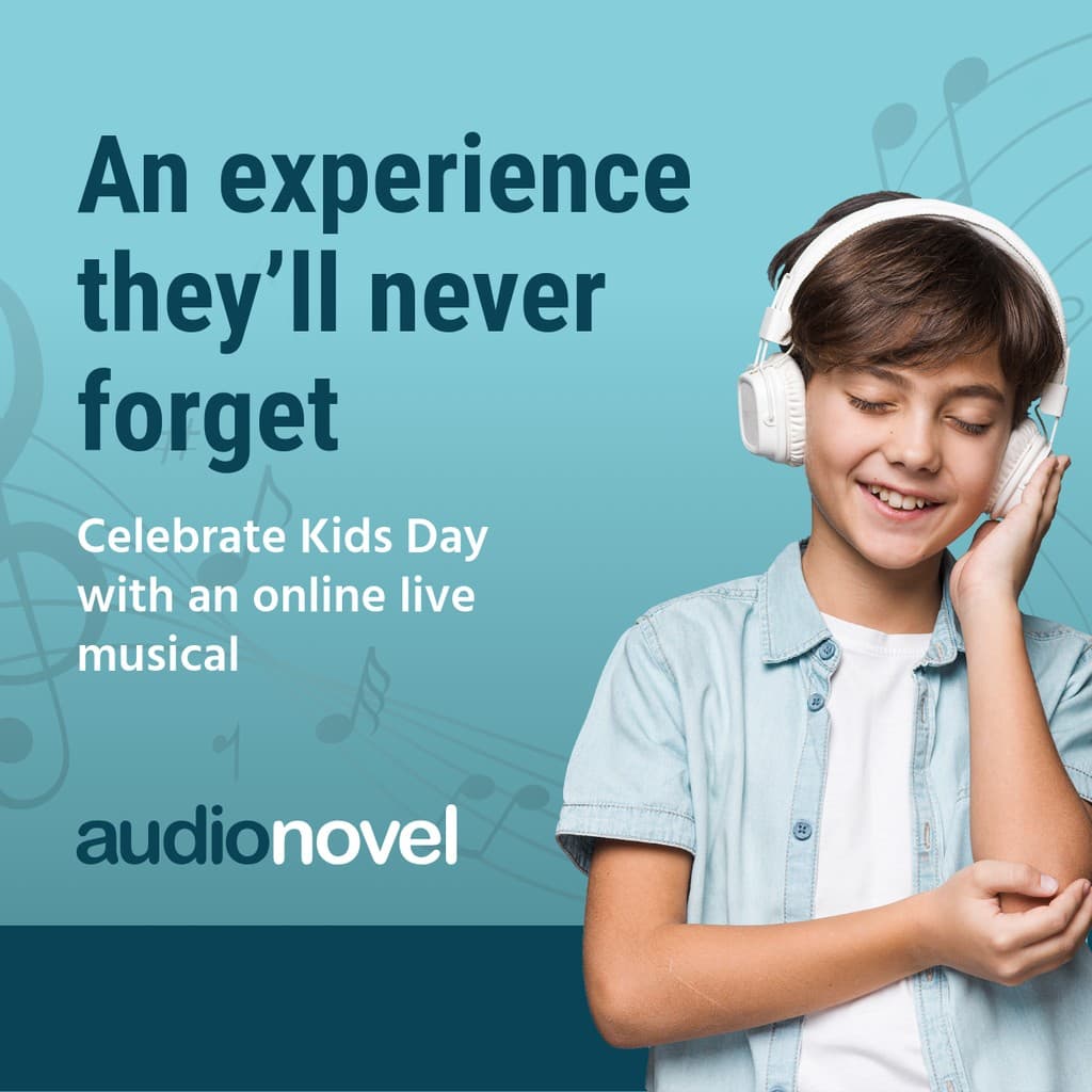Kids Day Online Musical Facebook Square Post