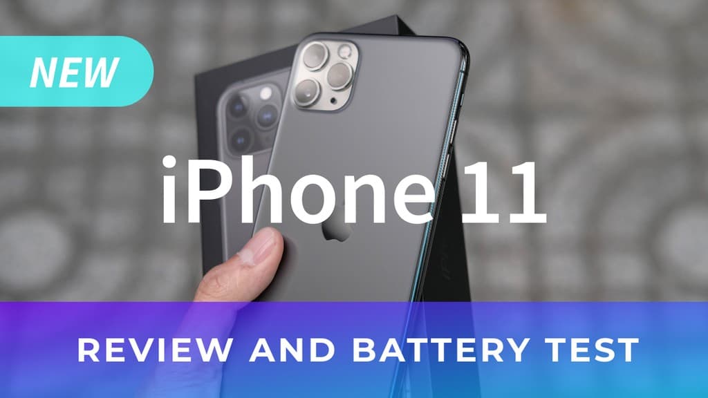 iPhone Review 1280x720 YouTube Video Thumbnail