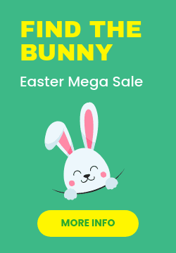 Find the Bunny Easter Mega Sale Triple Widescreen
