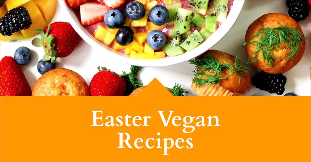 Easter Vegan Recipes Facebook Sponsored Message