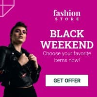 Pink Fashion Black Friday Small Square