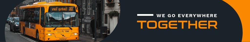 We Go Everywhere Together Transportation Linkedin Page Cover Linkedin Page Cover