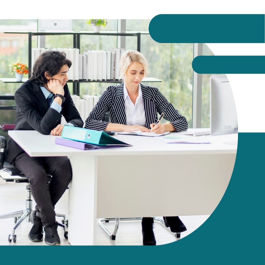 Modern Business Collaboration Responsive Square Responsive Square Art