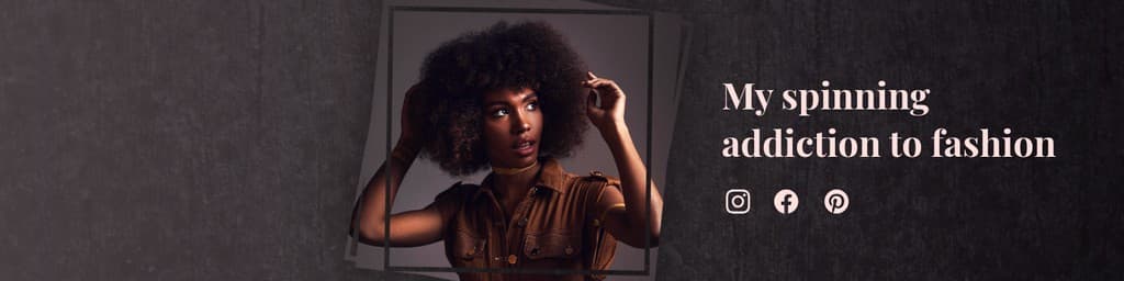 Spinning Addiction to Fashion Linkedin Profile BG Linkedin Profile Background