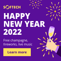 New Year 2022 Party Invitation Small Square