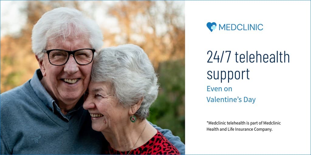 Telehealth Support Even on Valentine's Day X Image Post