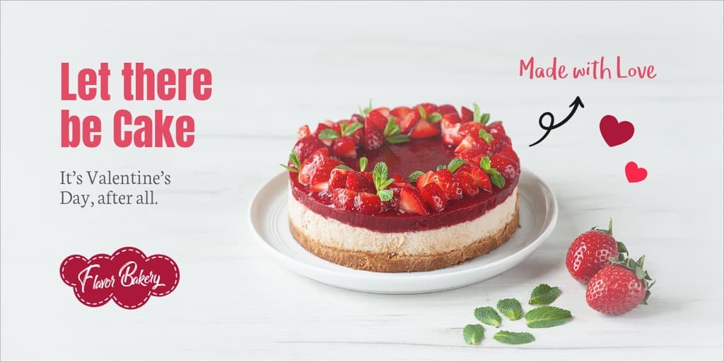 Let There Be Cake on Valentine's Day X Image Post
