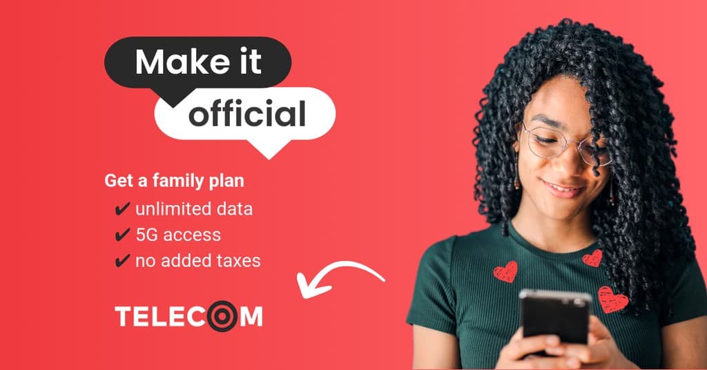 Telecom Family Plan for Valentine's Day Facebook Sponsored Message