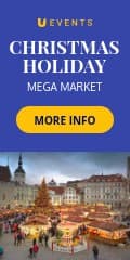 Christmas Holiday Mega Market Vertical Banner