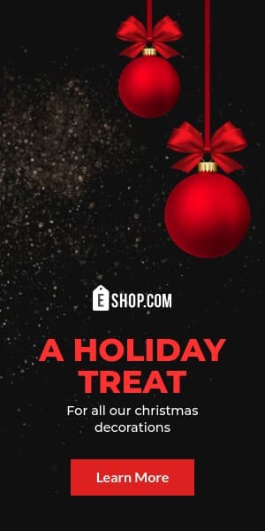 Christmas Decoration Holiday Treat Half Page