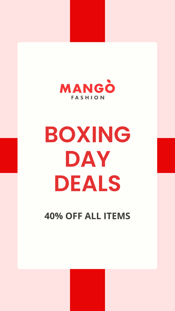Boxing Day Fashion Deals Story