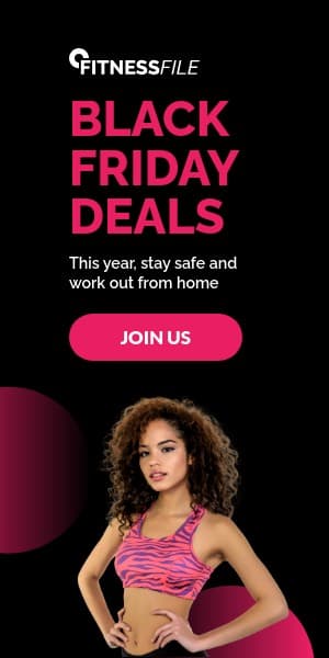 Home Fitness Workout Black Friday Deals Half Page
