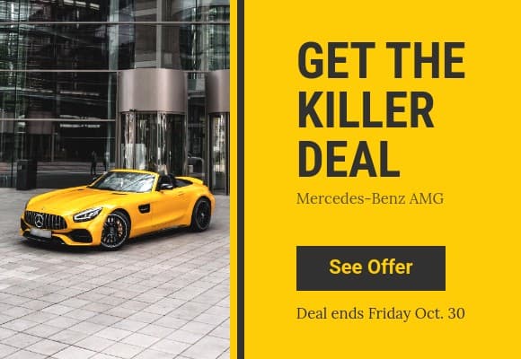 Mercedes Auto Black Friday Deal
