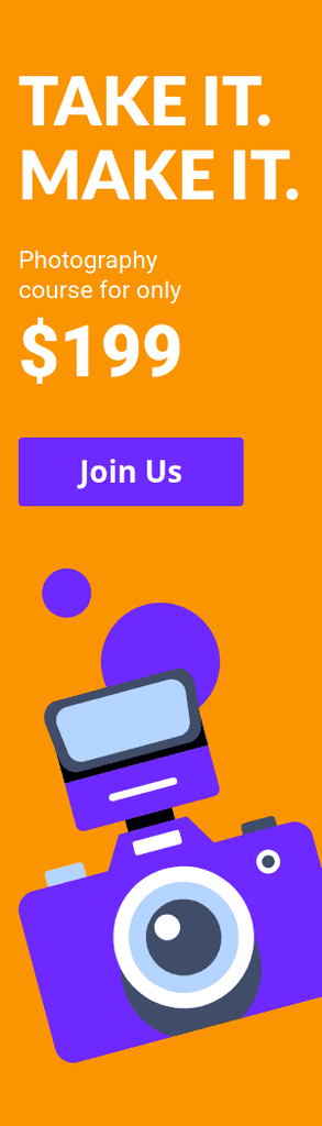 Take It Make It Photography Course Portrait