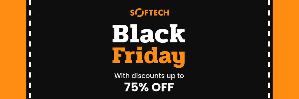 Orange Black Friday Road Discount X Header