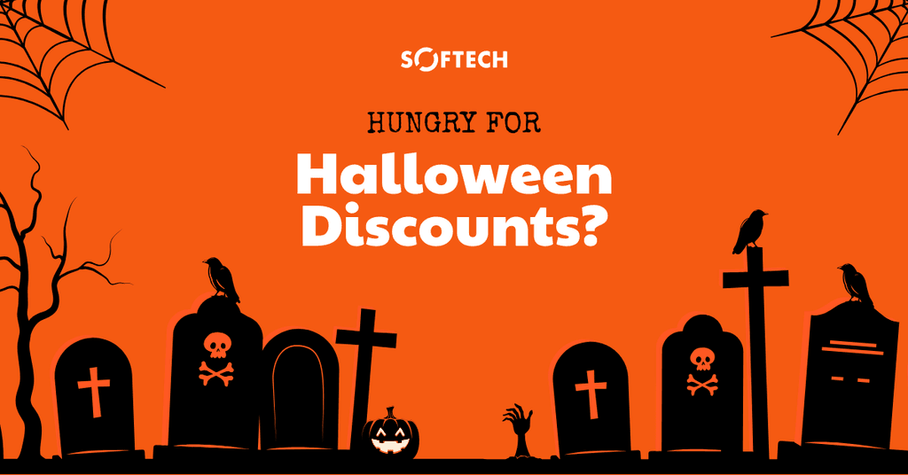 Hungry Halloween Cemetery Discounts Facebook Sponsored Message