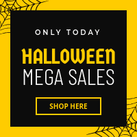 Halloween Mega Sales Only Today Small Square
