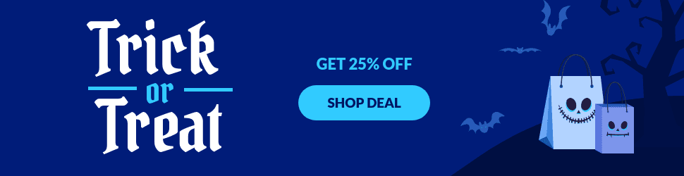 Trick or Treat Halloween Sale Billboard