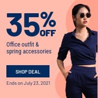 Office Outfit and Spring Accessories Deal Small Square