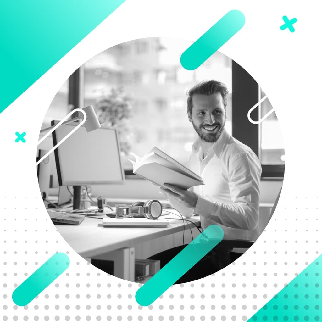 Relaxed Office Work Business PMax Performance Max Square