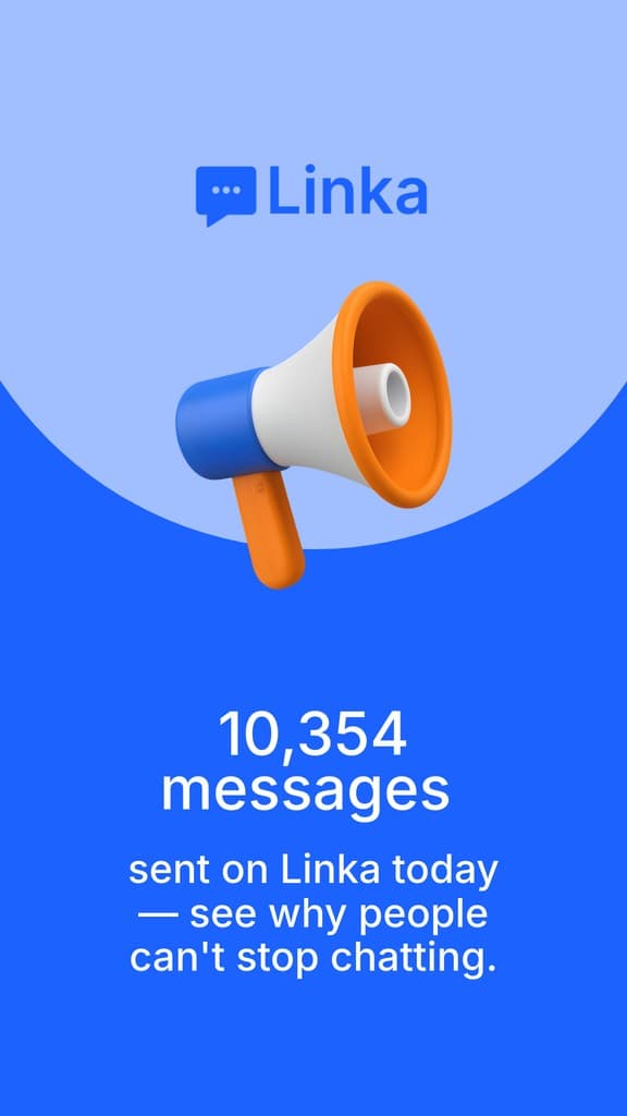 Announce Messages Sent with Linka Animated Story