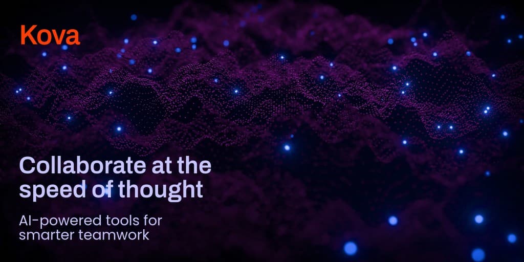 Speed of Thought Kova Software Video X Image Post