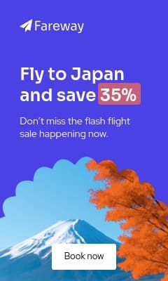 Fly to Japan and Save with Fareway Animated Vertical Rectangle