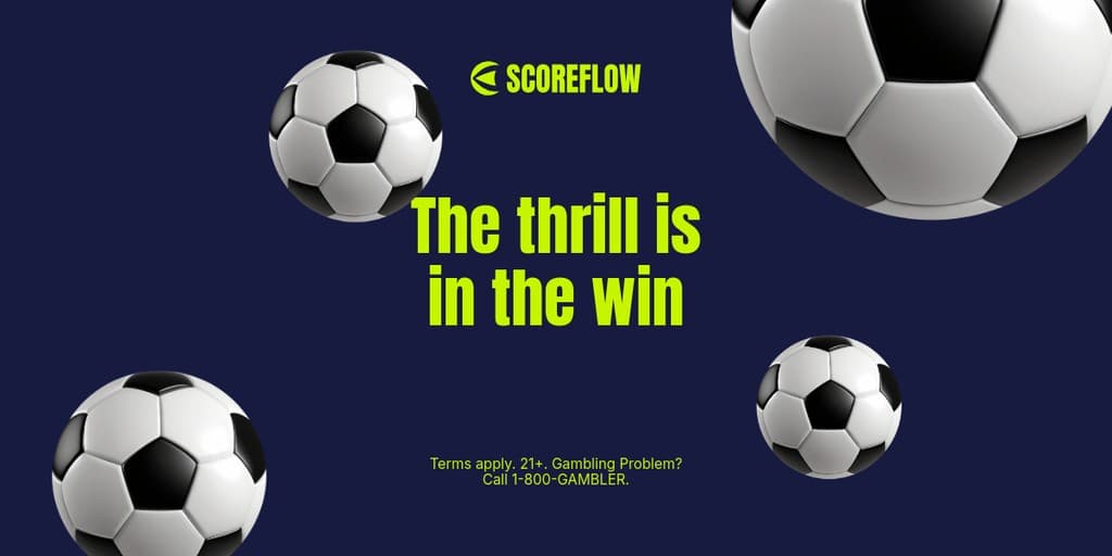 Thrill in the Win Soccer Scoreflow Betting Animated X Image Post