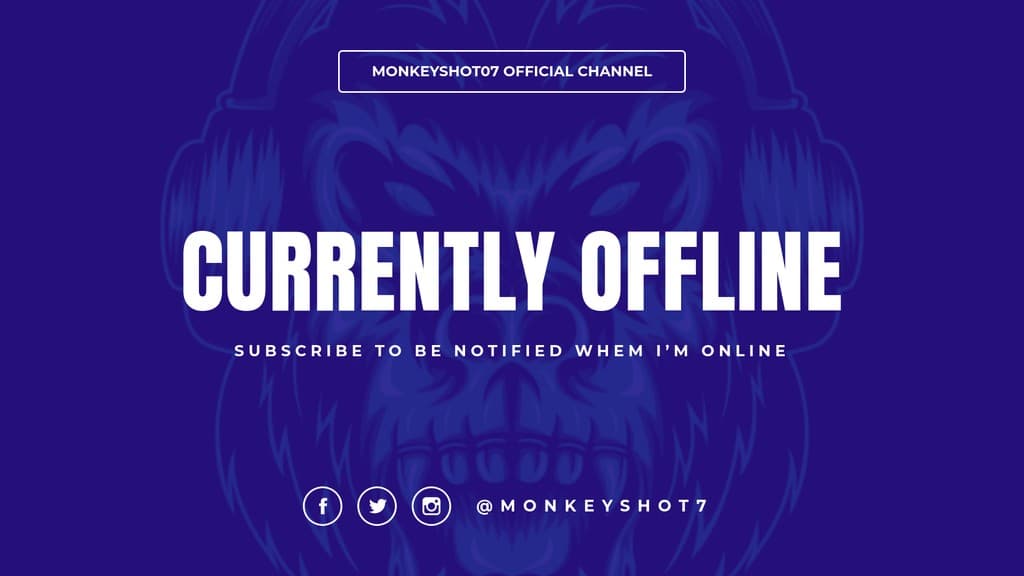 Monkeyshot07 Official Twitch Video Cover Twitch Video Player Banner