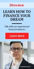 Finance Your Dream Bank Offer Vertical Banner
