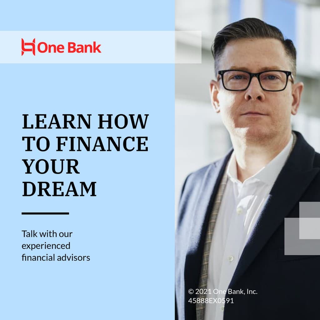 Finance Your Dream Bank Offer Instagram Post