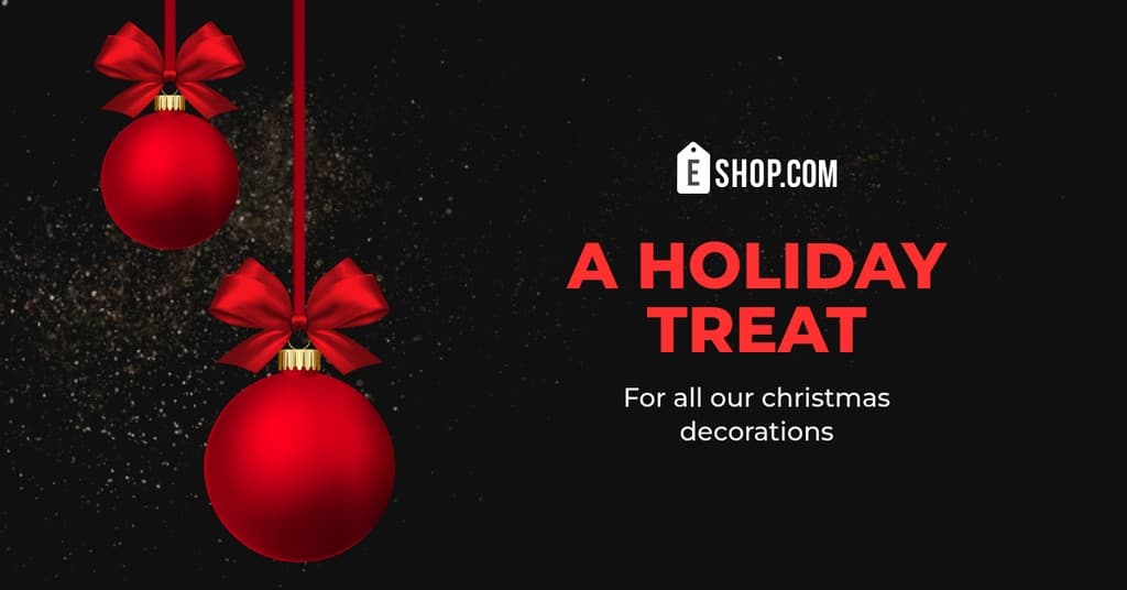 Christmas Decoration Holiday Treat Facebook Sponsored Message