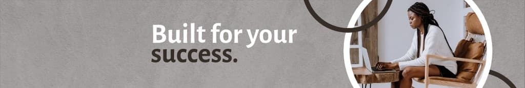 Built for Your Success Linkedin Page Cover Linkedin Page Cover