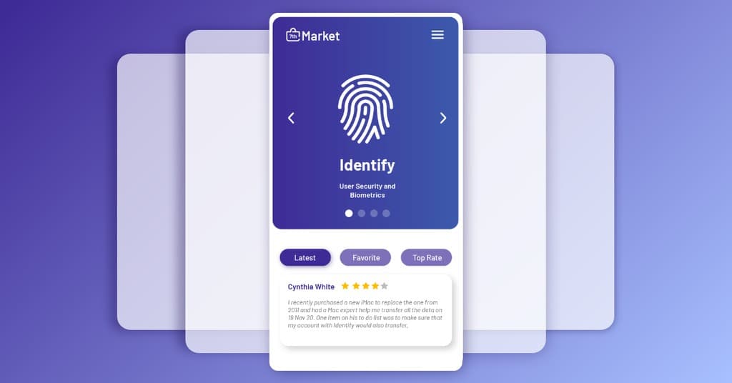 Biometrics Security Software Responsive Landscape Responsive Landscape Art