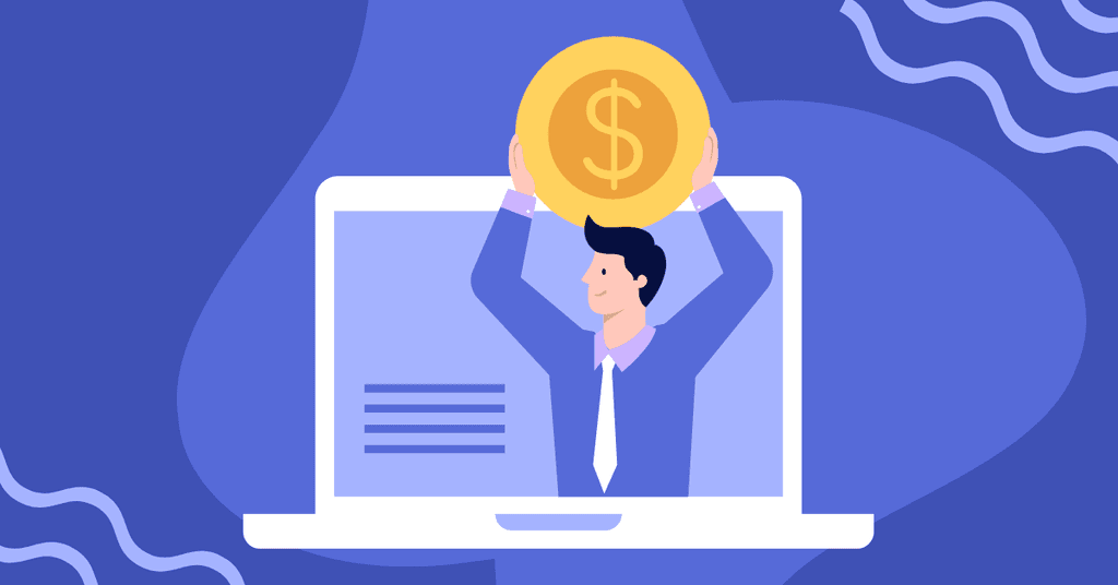 Blue Digital Finance and Business Responsive Landscape Responsive Landscape Art