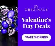 Valentine's Day Blue Jewelry Deals Small Rectangle