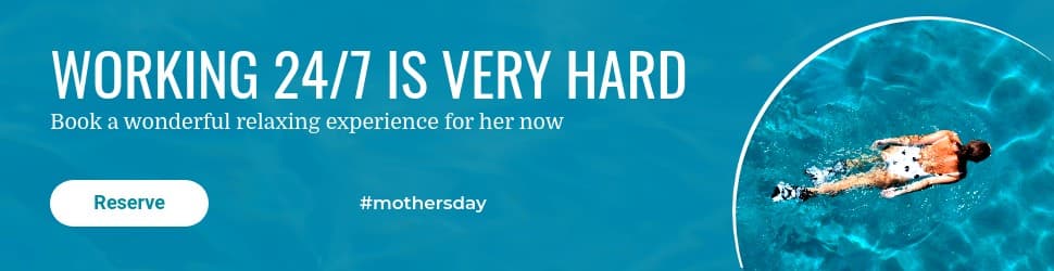 Mother's Day Spa Working as Mom Billboard