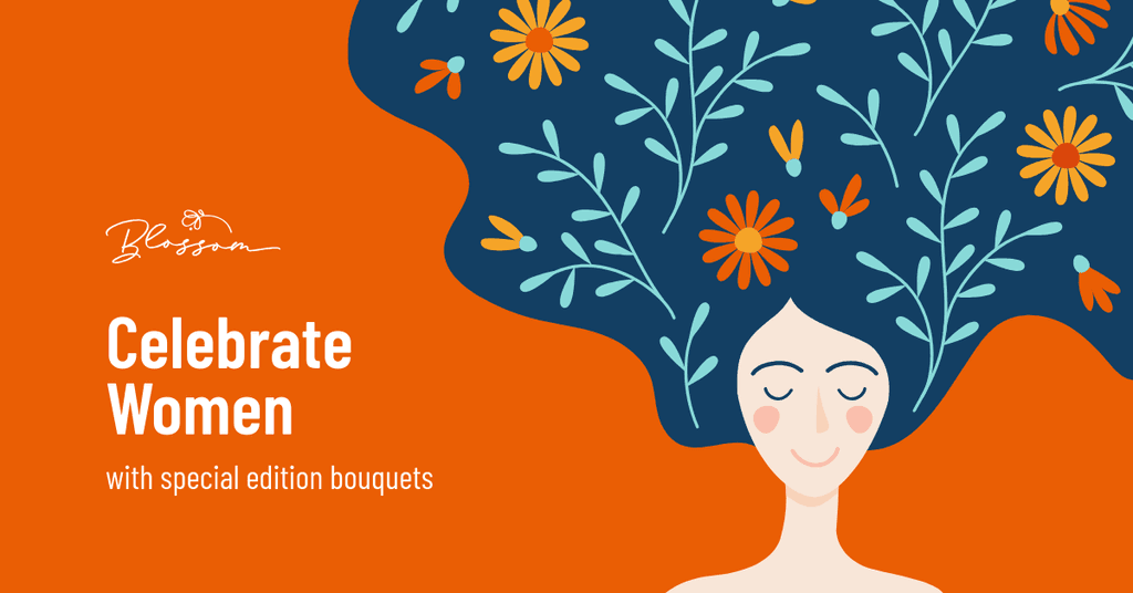 Flower Shop Celebrate Women's Day Facebook Sponsored Message