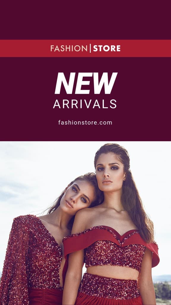Fashion Store New Arrivals Story